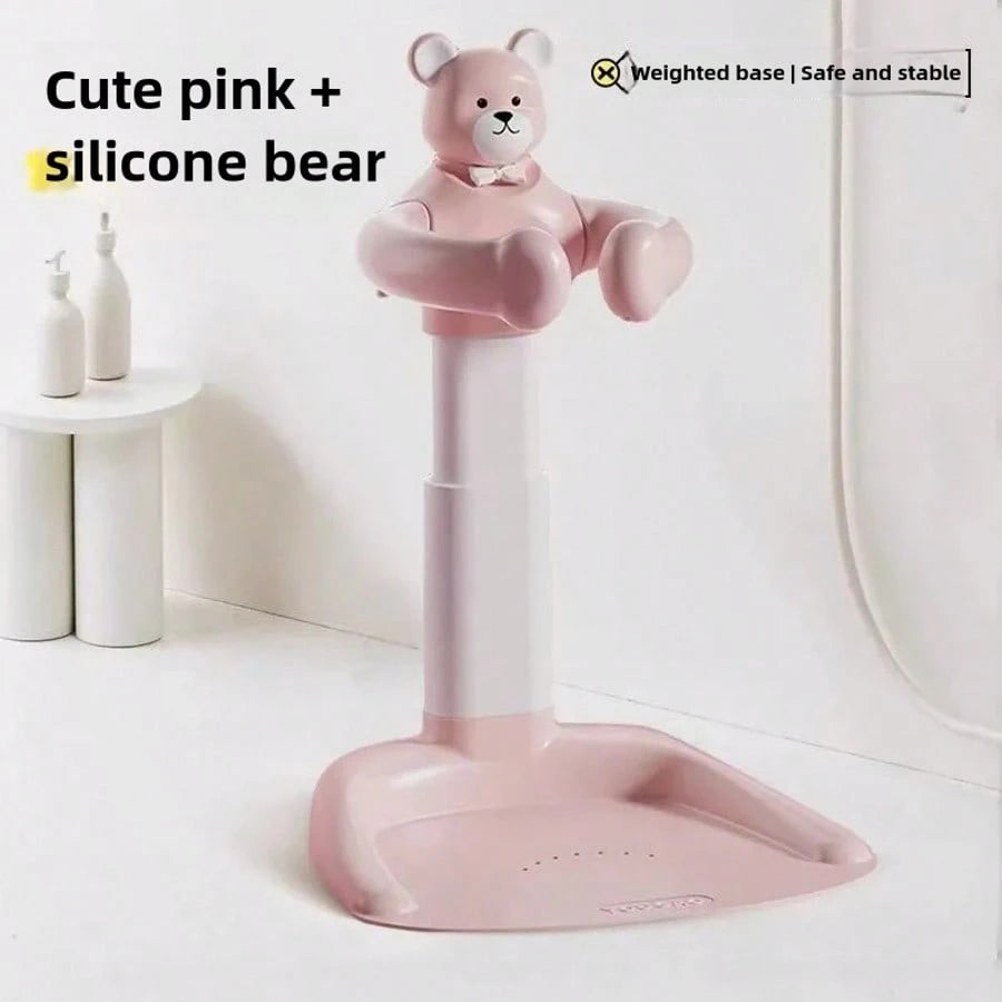 Baby Standing Shower Stand Bath Rack Support