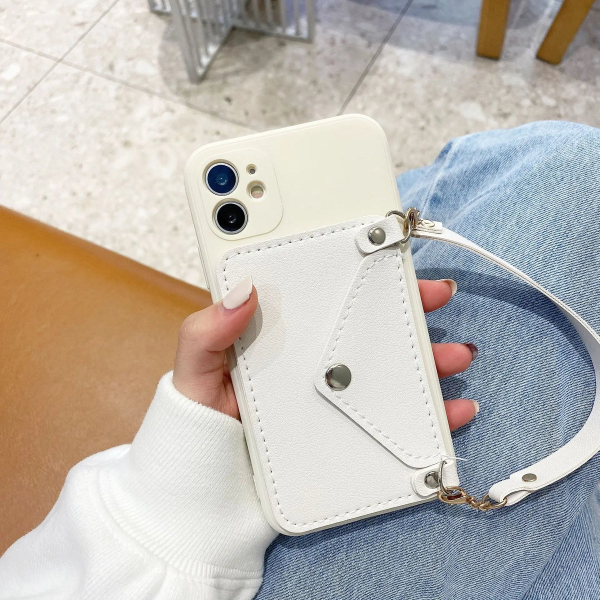Wallet Function TPU Phone Case for iPhone