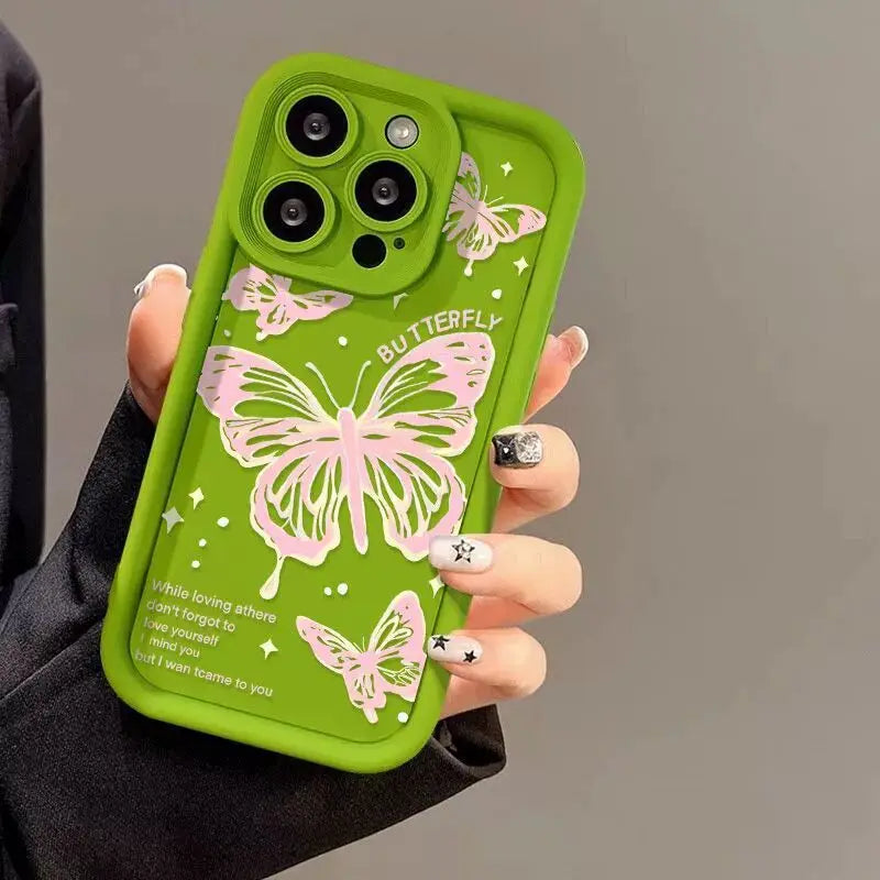 Luxury Butterfly Shockproof Phone Case for iPhone