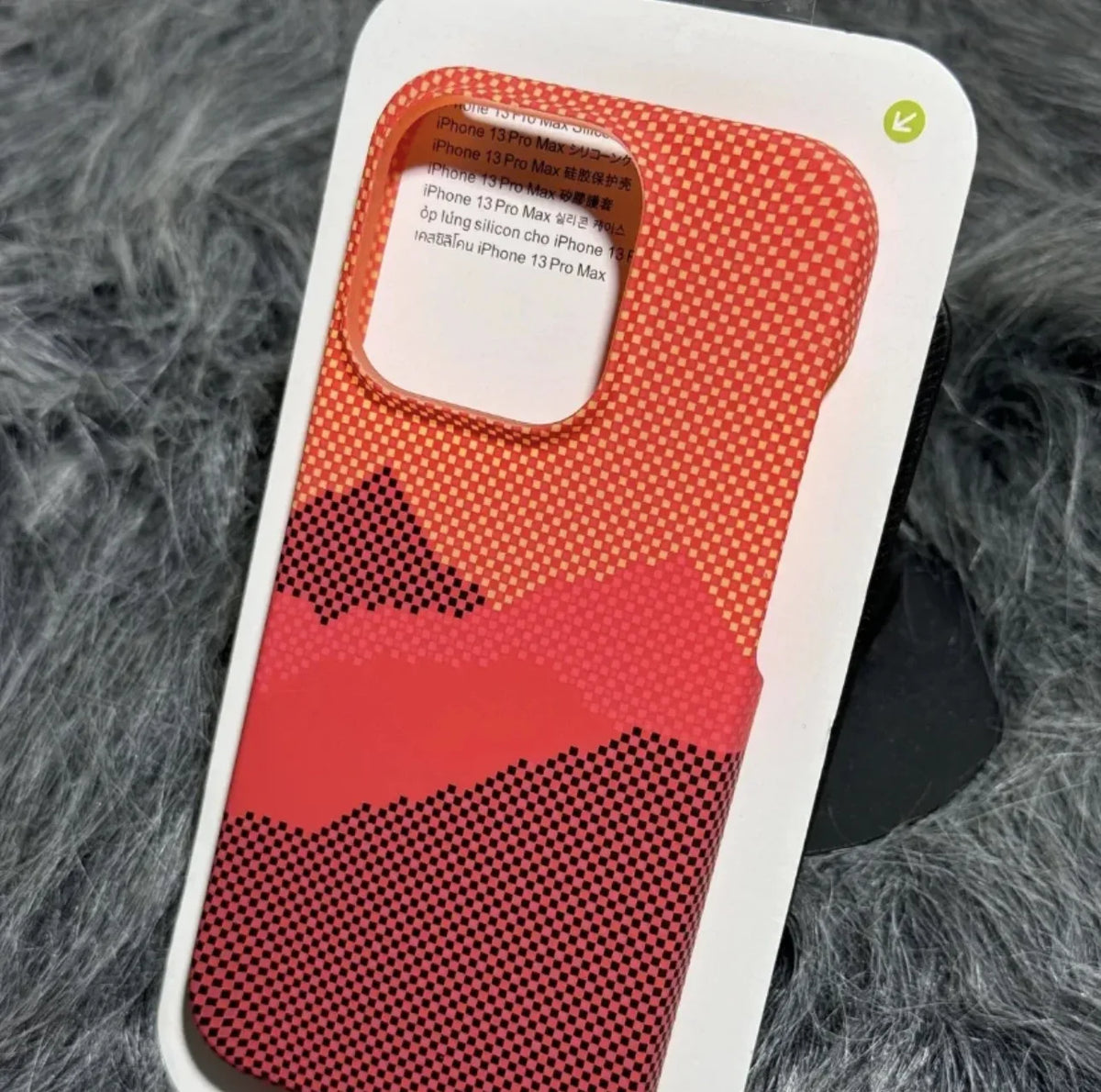 Carbon Fiber Pattern Brushed Hard PC Phone Case for iPhone