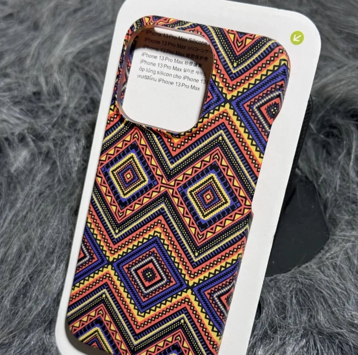 Carbon Fiber Pattern Brushed Hard PC Phone Case for iPhone