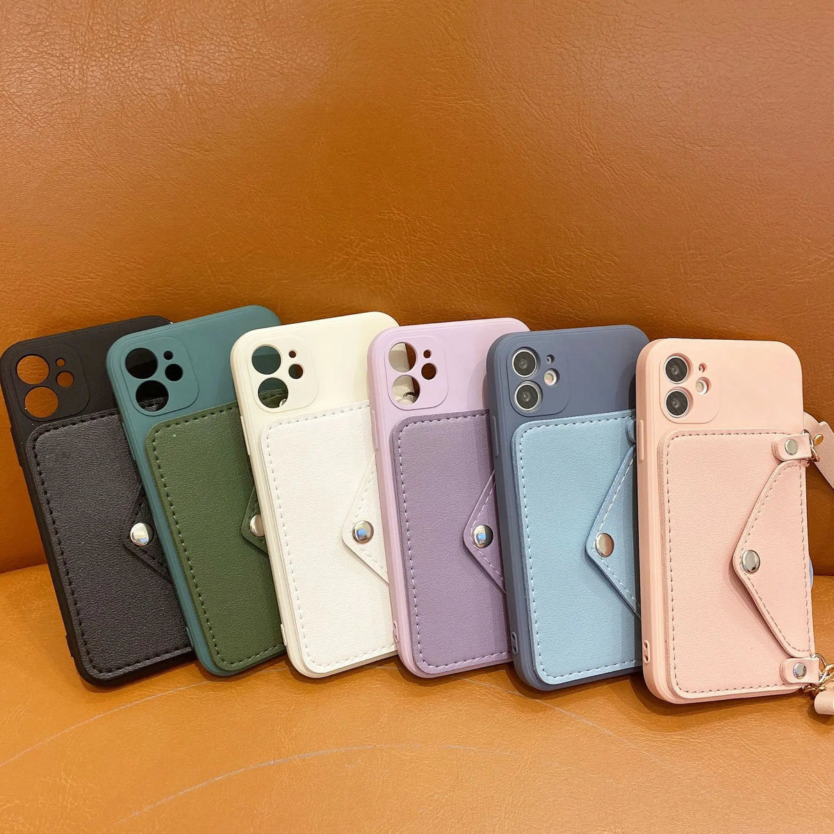 Wallet Function TPU Phone Case for iPhone