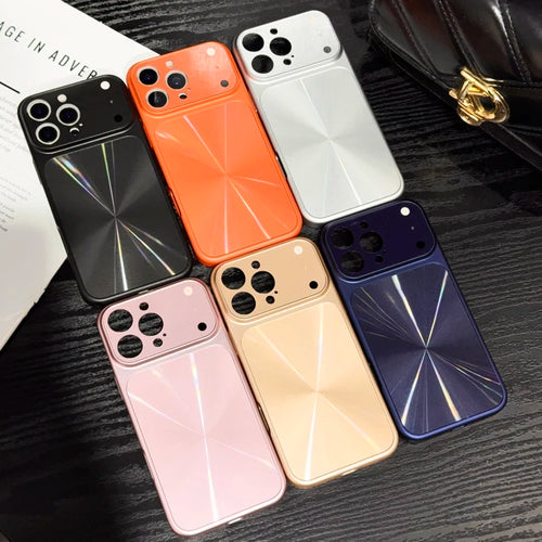 Aurora CD Pattern Slim Hard PC Phone Case for iPhone