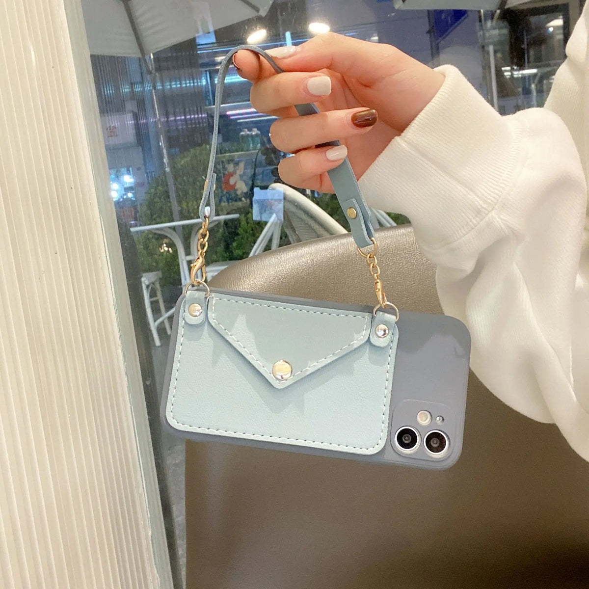 Wallet Function TPU Phone Case for iPhone