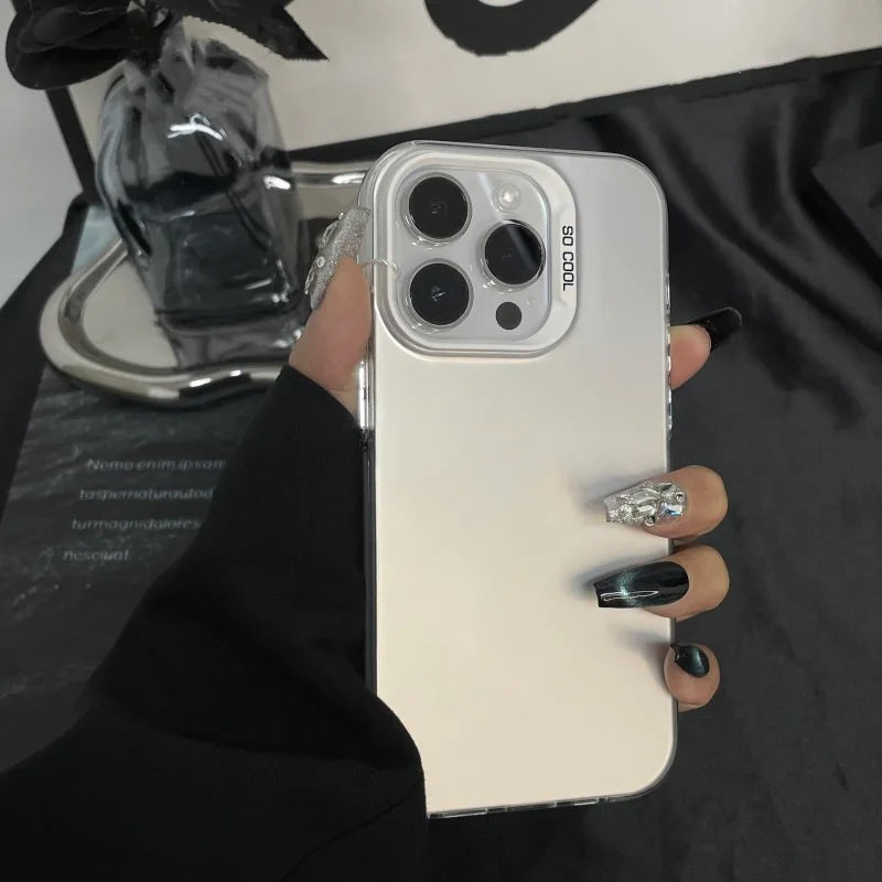 Electroplated IMD Shockproof Phone Case for iPhone