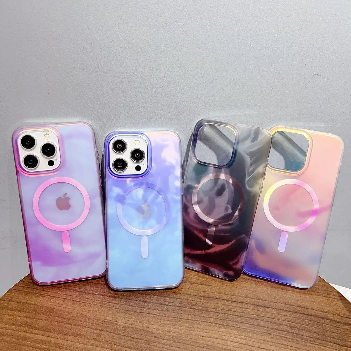 Magnetic Anti-Drop Hard PC Protective Phone Case for iPhone