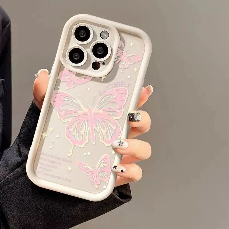 Luxury Butterfly Shockproof Phone Case for iPhone