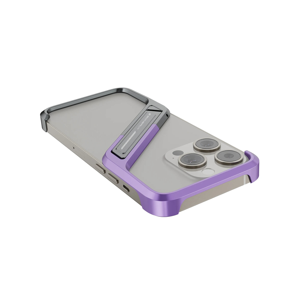 Shockproof Aluminum Alloy Stand Phone Case for iPhone