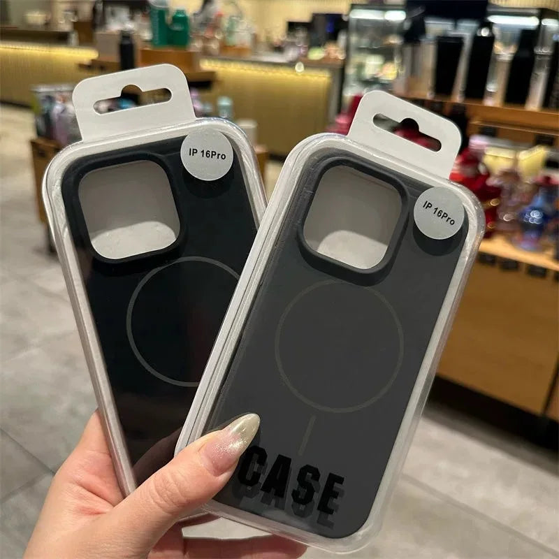 Liquid Silicone Magnetic Case iphone 15 Promax with Real Velvet Microfiber Lining for iPhone 17 16 15 14 13 Pro Max Plus