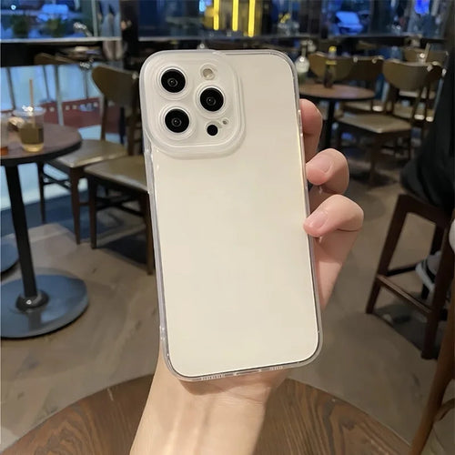 Anti-Fall Clear TPU Shockproof Phone Case for iPhone